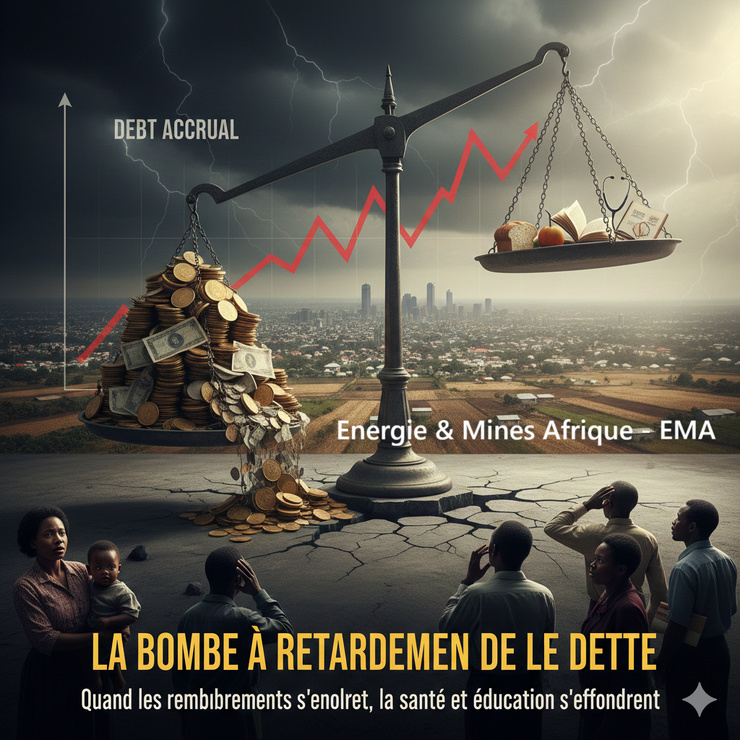 La dette des pays en développement atteint un niveau record , détournant 415 milliards de dollars des services vitaux. L'Afrique, en première ligne, paie le prix de l'insécurité alimentaire.