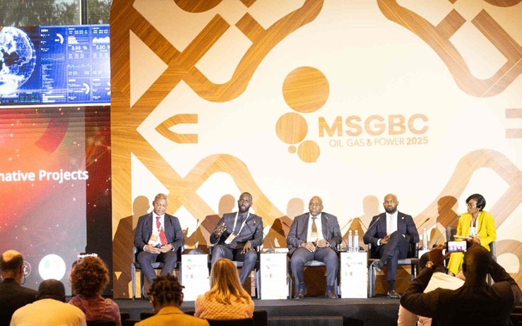 Panel sur le thème : « Mobiliser les capitaux privés et réduire les risques pour des projets à fort impact » organisé dans le cadre de la conférence MSGBC Oil, Gas & Power 2025. Panel sur le thème : « Mobiliser les capitaux privés et réduire les risques pour des projets à fort impact » organisé dans le cadre de la conférence MSGBC Oil, Gas & Power 2025.