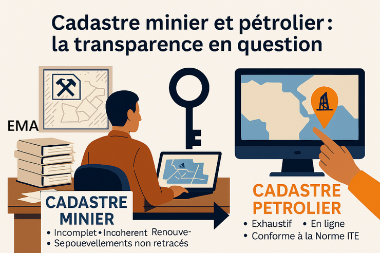 Si le cadastre minier du Sénégal a suscité de nombreuses interrogations, il n'en est pas de même du secteur pétrolier qui offre un exemple transparence. Si le cadastre minier du Sénégal a suscité de nombreuses interrogations, il n'en est pas de même du secteur pétrolier qui offre un exemple transparence.