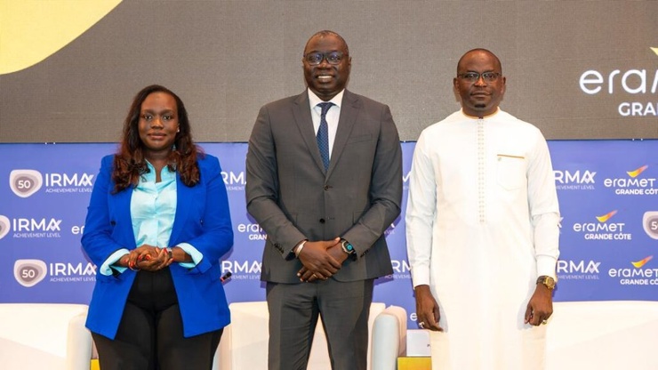 La Grande Côte Opérations d’Eramet est devenue la première mine d’Afrique de l’Ouest certifiée par l’Initiative for Responsible Mining Assurance (IRMA).