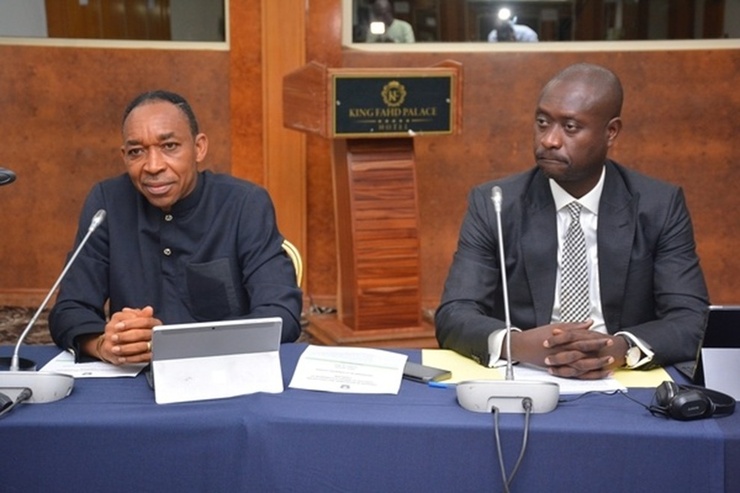 A droite, Alioune Niokhor Diouf, magistrat et directeur des Affaires juridiques à la CENTIF. A droite, Alioune Niokhor Diouf, magistrat et directeur des Affaires juridiques à la CENTIF.