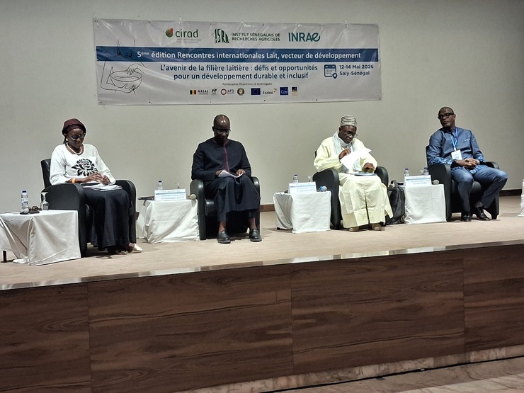 La 5ᵉ édition des Rencontres internationales « Lait, vecteur de développement » s’est ouverte mardi 12 mai à Saly Portudal. La 5ᵉ édition des Rencontres internationales « Lait, vecteur de développement » s’est ouverte mardi 12 mai à Saly Portudal.