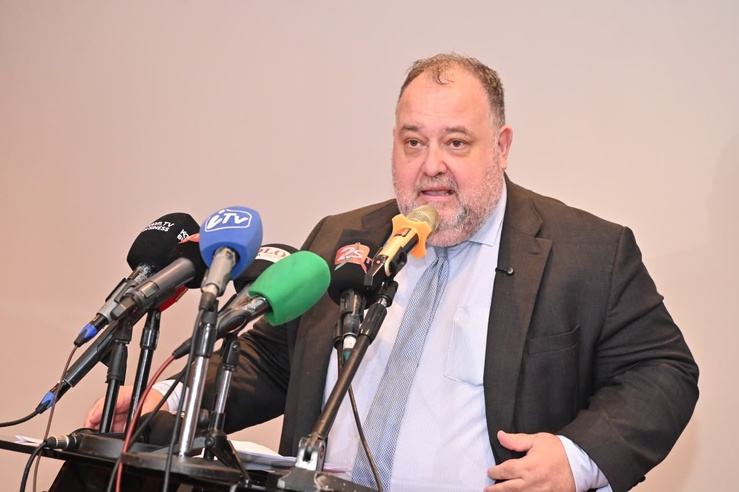 Pierre Bonneau, responsable des opérations de la Banque mondiale au Sénégal, s'exprimant aux noms des PTF lors du lancement de l’Observatoire des finances locales  (OBFiLoc).