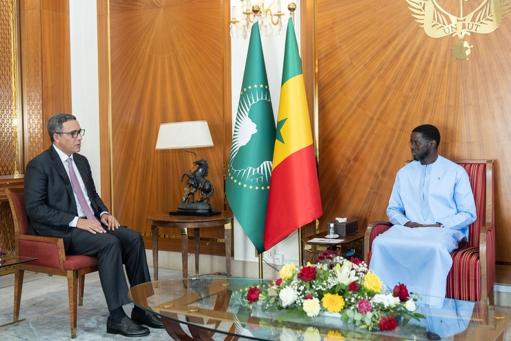 Le président de la République du Sénégal, Bassirou Diomaye Faye, a reçu en audience le vendredi 16 octobre 2026 le nouveau ministre mauritanien de l'Énergie et du Pétrole, Mohamed Abdel Vetah.