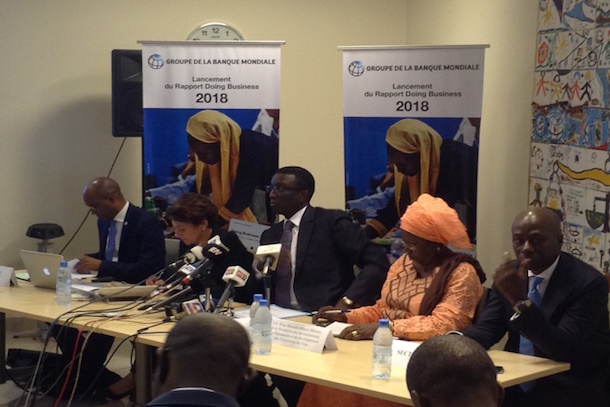 Urgent - Rapport Doing Business 2018 : Le Sénégal classé à la 140e place devant le...