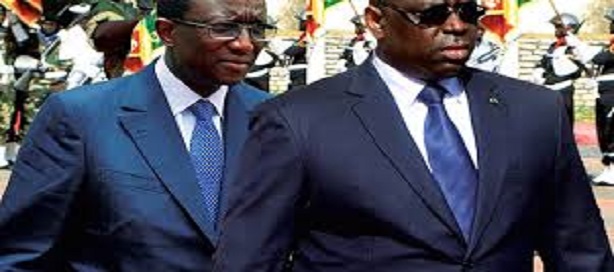Macky Sall et son ministre en charge des Finances, Amadou Bâ, Macky Sall et son ministre en charge des Finances, Amadou Bâ,