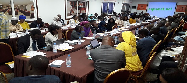 Une vue d'ensemble de l'atelier sur l'inclusion financière organisé par l'OQSF.