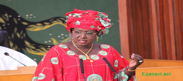 Maïmouna Ndoye Seck, ministre sénégalaise des Transports aériens et du Développement des Infrastructures aéroportuaires.