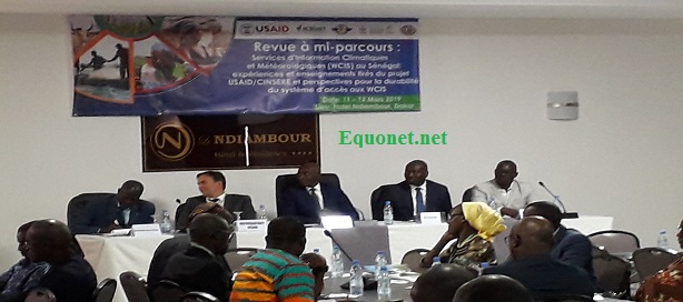 Atelier de réflexion sur la pérennisation de l’utilisation des services d’information climatique et météorologique au Sénégal Atelier de réflexion sur la pérennisation de l’utilisation des services d’information climatique et météorologique au Sénégal