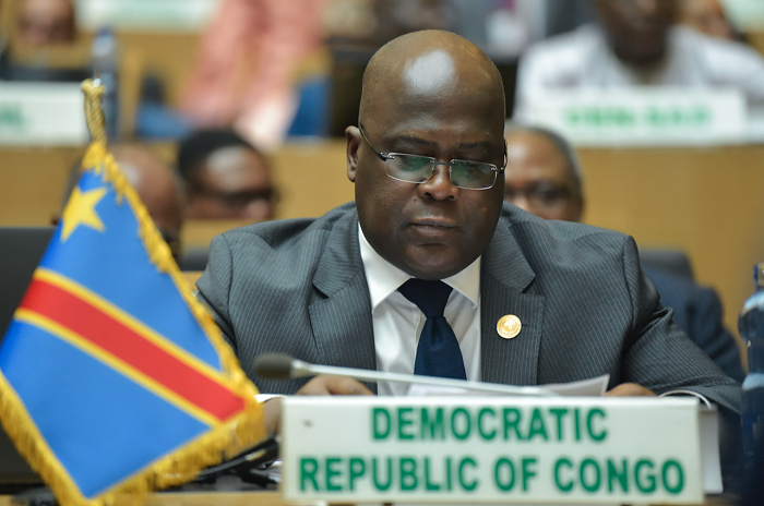 Le président congolais Félix Tshisékédi