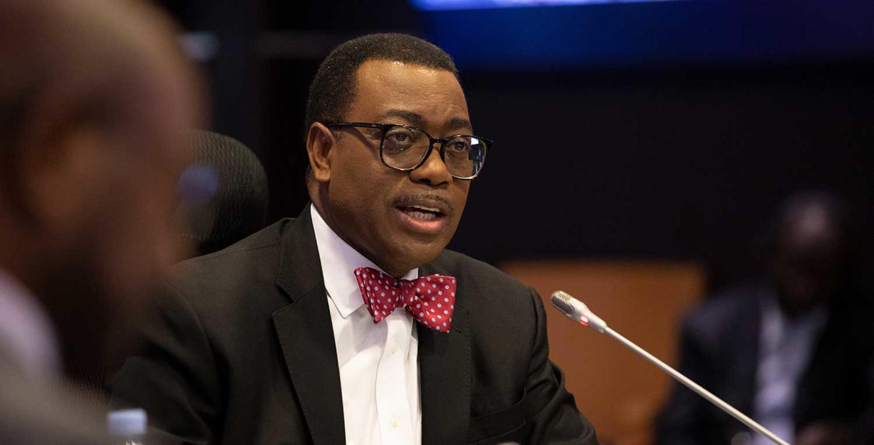 Le président de la Bad, Akinwumi Adesina. Le président de la Bad, Akinwumi Adesina.