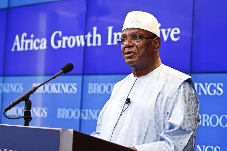 Le président malien  Ibrahim Boubacar Keïta a démissionné.