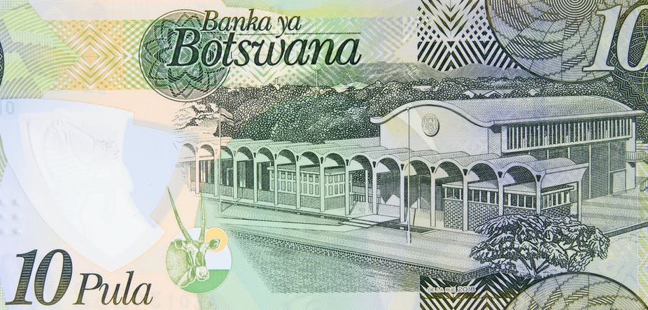 Le Botswana a conservé sa note en raison de ses arguments solides en matière de stratégie budgétaire, de force institutionnelle et de politique prudente. Shutterstock