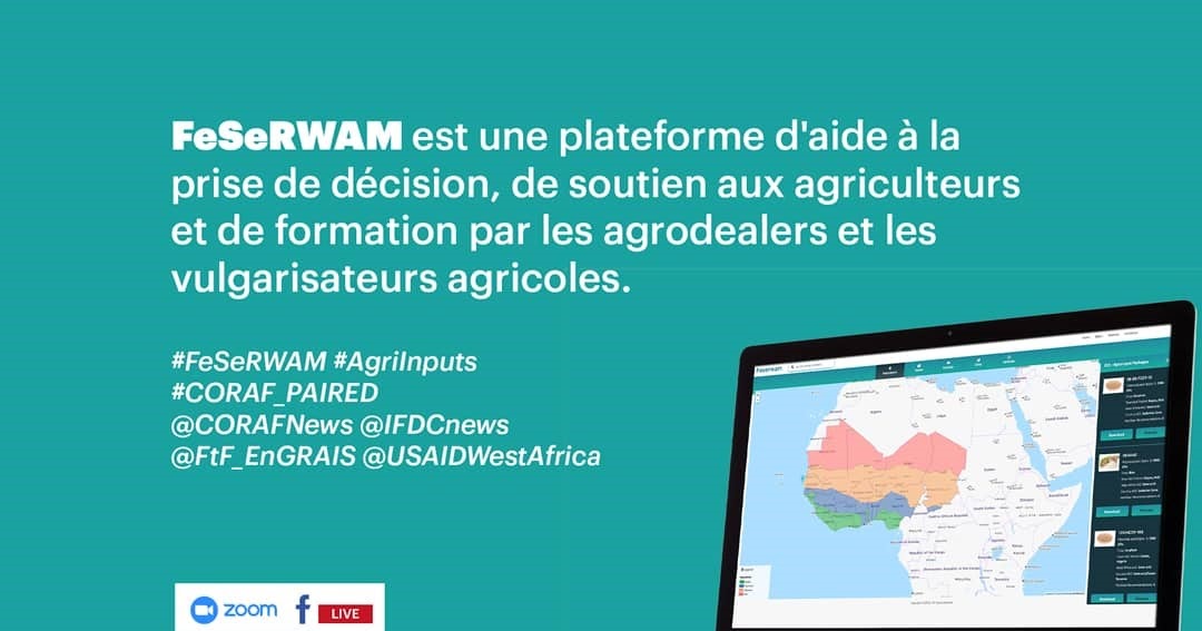 FeSeRWAM, un outil numérique développé par le CORAF. FeSeRWAM, un outil numérique développé par le CORAF.