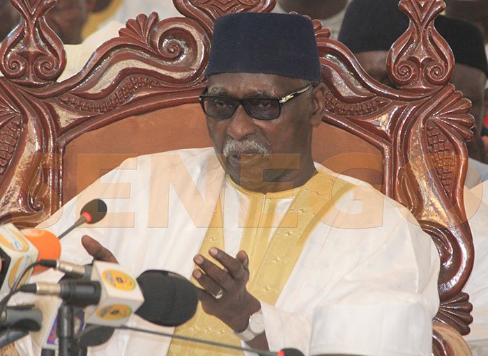 Serigne Babacar Sy Mansour, khalif général des Tidianes.