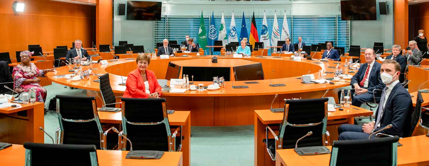 Les dirigeants du G20 relève le caractère inégal de la reprise économique mondiale, la distorsion dans l’accès aux vaccins et appellent à des stratégies pour accélérer la reprise économique post-Covid-19. Les dirigeants du G20 relève le caractère inégal de la reprise économique mondiale, la distorsion dans l’accès aux vaccins et appellent à des stratégies pour accélérer la reprise économique post-Covid-19.