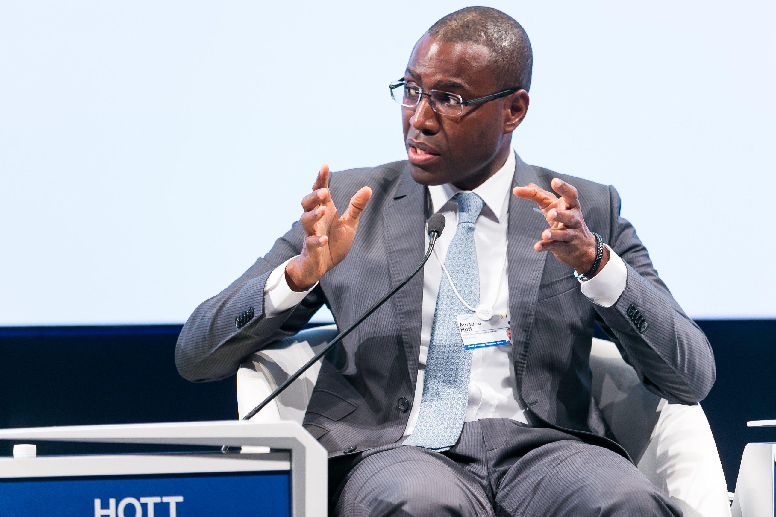 Amadou Hott, ministre sénégalais de l'Economie, du Plan et de la Coopération.