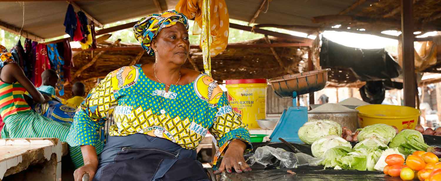 Plus de 70 % des économies africaines sont gravement menacées par la guerre de la Russie en Ukraine. Photo : Projet de renforcement de la sécurité alimentaire et nutritionnelle dans la région de Koulikoro (Fonds africain de développement).