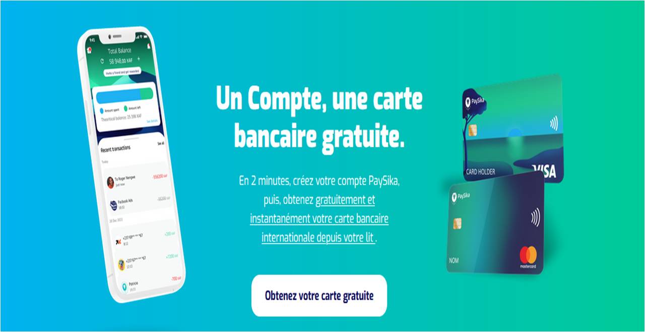 fintech : la startup camerounaise paysika annonce un partenariat stratégique avec visa pour accélérer son processus d'intégration fintech : la startup camerounaise paysika annonce un partenariat stratégique avec visa pour accélérer son processus d'intégration