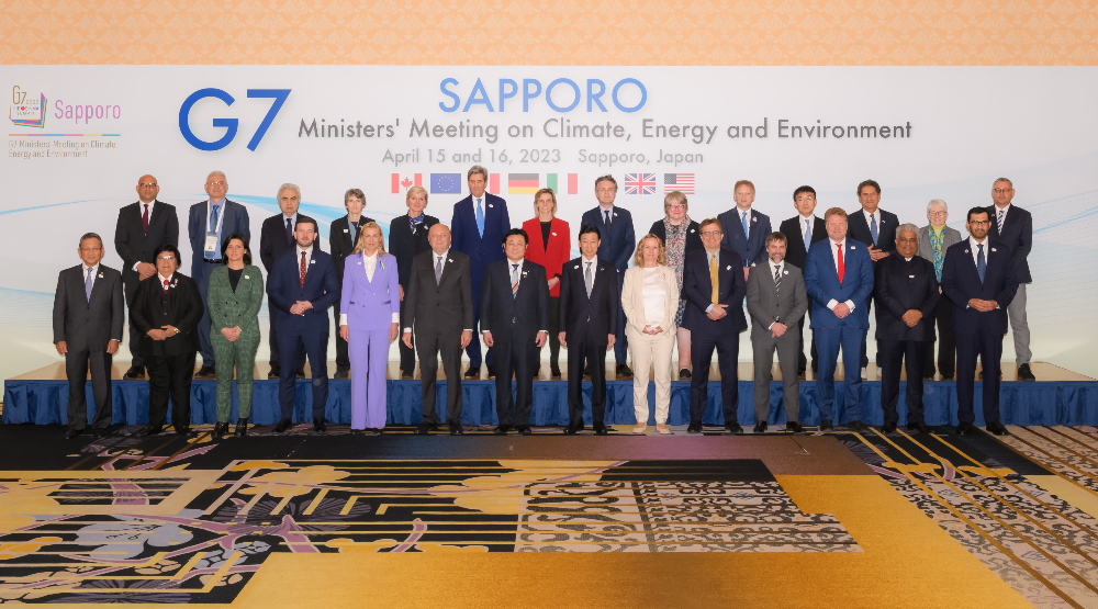 Les dirigeants du G7 ont exprimé leur inquiétude concernant les taux de déploiement mondial des énergies renouvelables.