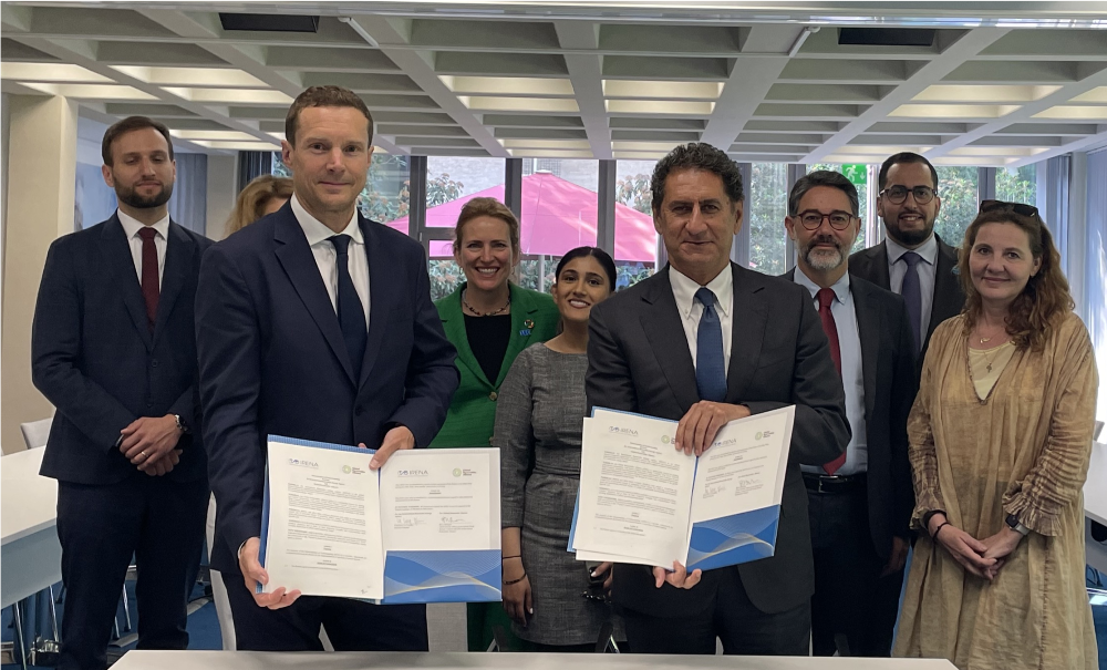 déploiement des énergies renouvelables : accord entre l'agence internationale pour les énergies renouvelables et les leaders mondiaux de l'industrie pour accélérer la cadence déploiement des énergies renouvelables : accord entre l'agence internationale pour les énergies renouvelables et les leaders mondiaux de l'industrie pour accélérer la cadence