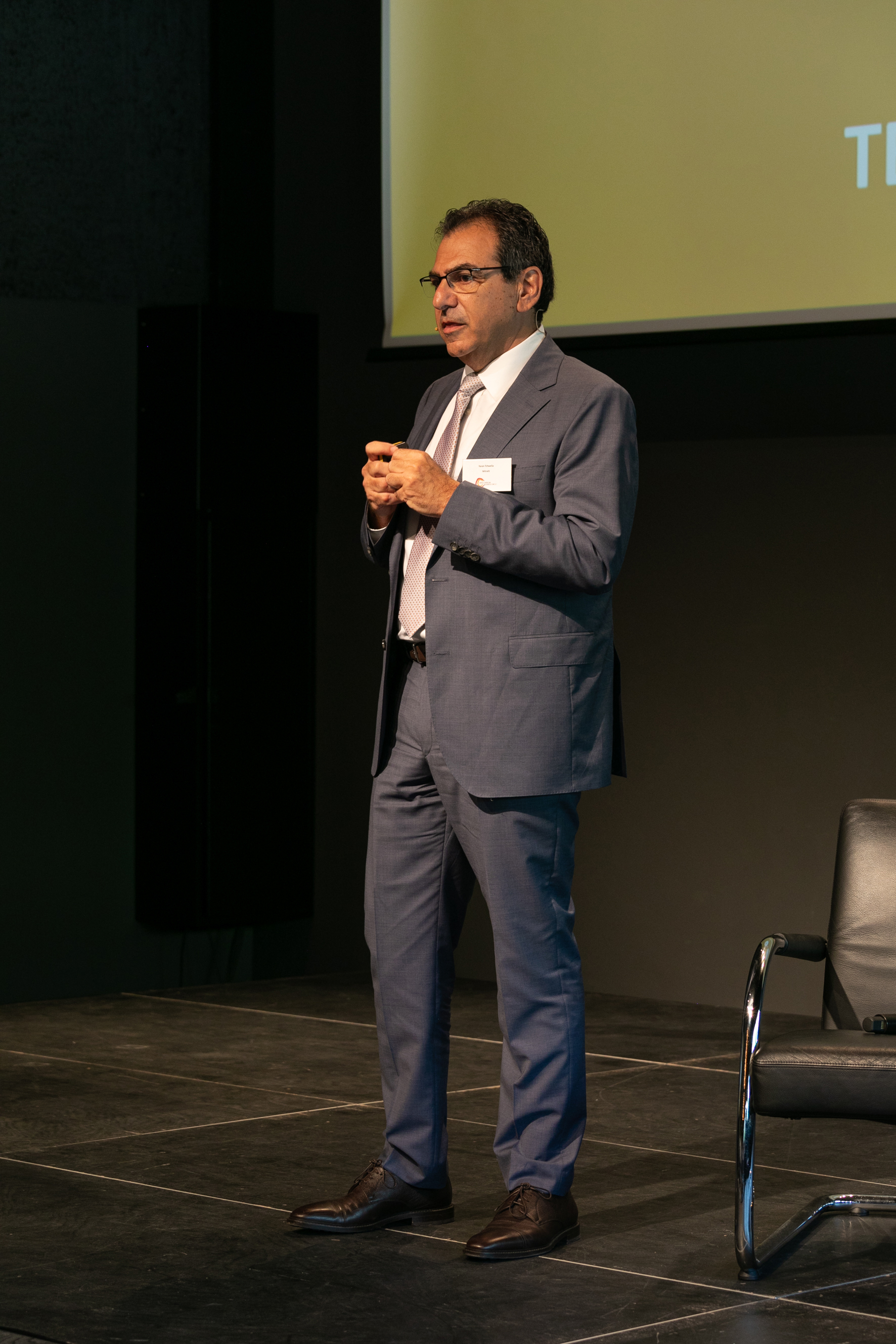 Le PDG de Mitrelli, Yaron Tchwella, appelle à se concentrer sur l'ESG et à agir rapidement pour y remédier (Photo : Fabio Blaser).