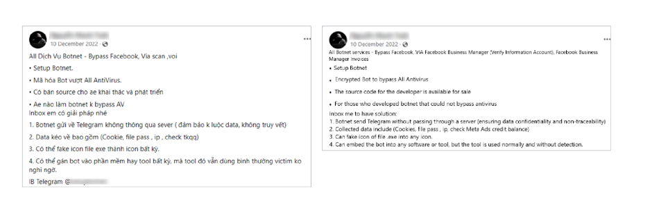 Figure 2. Exemple de publicité pour VietCredCare publiée sur Facebook (original en vietnamien plus traduction). Figure 2. Exemple de publicité pour VietCredCare publiée sur Facebook (original en vietnamien plus traduction).