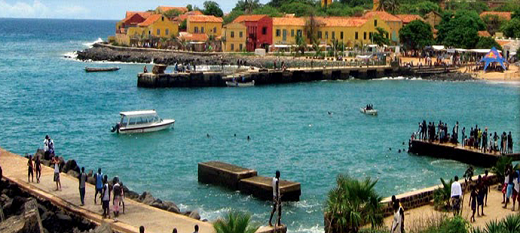 L'Ile de Gorée, l'une des cinq merveilles de Dakar.