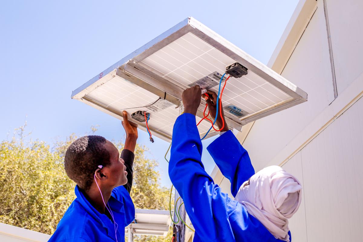 Photo: PNUD Niger illustratif du potentiel unique en matière d'énergie solaire.