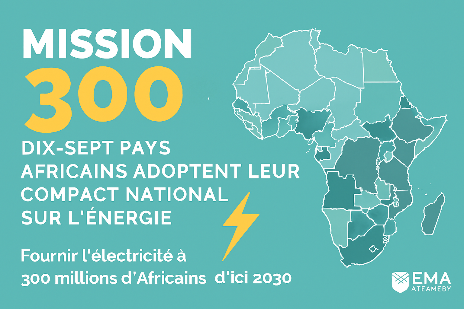 Mission 300 : dix-sept nouveaux pactes nationaux pour électrifier l’Afrique