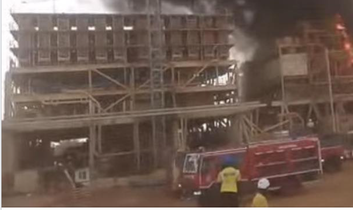 GCO (Eramet) : maîtrise d'un incendie sur l’unité d’extraction de Diogo, aucune victime à déplorer