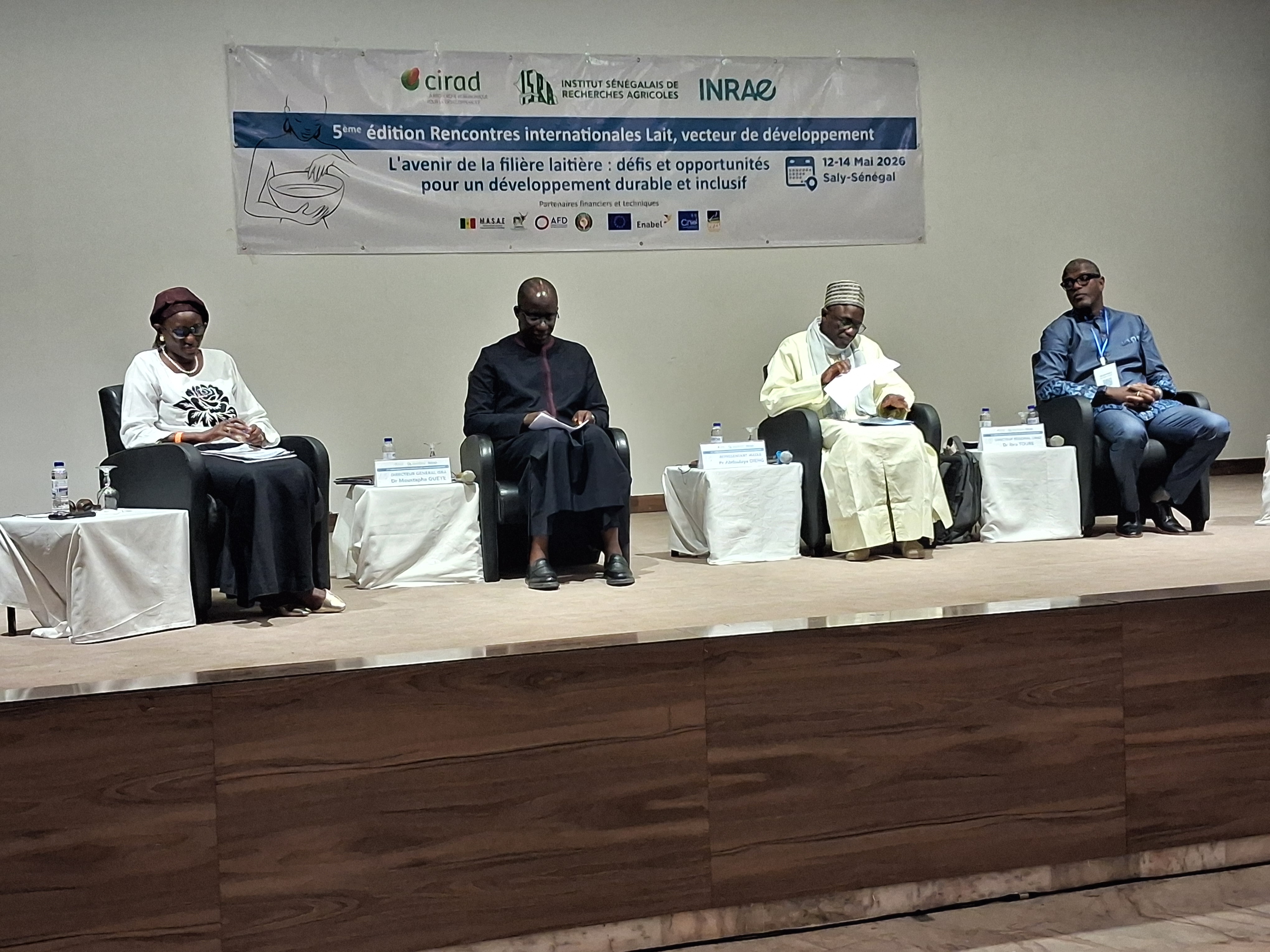 La 5ᵉ édition des Rencontres internationales « Lait, vecteur de développement » s’est ouverte mardi 12 mai à Saly Portudal.
