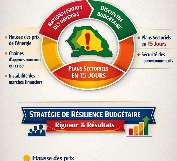 Sénégal : anticipation et discipline budgétaire face aux turbulences géopolitiques