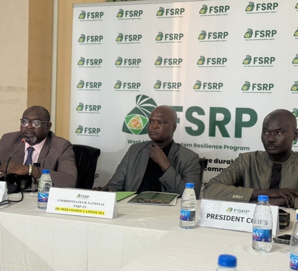  Sénégal : le FSRP engage les médias dans la bataille pour la résilience alimentaire