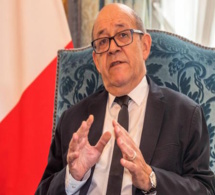 Jean-Yves Le Drian attendu à Dakar, aujourd'hui