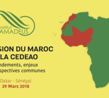 Adhésion du Maroc à la CEDEAO : L’Institut Amadeus lance le débat le 29 mars