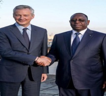 Bruno Le MAIRE au Sénégal pour le lancement de ‘’Choose Africa’’ Bruno Le MAIRE au Sénégal pour le lancement de ‘’Choose Africa’’