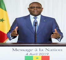 Message à la nation du président Macky Sall à l'occasion de la célébration du 59ième anniversaire de l'indépendance du Sénégal