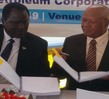 Accord de partage d’exploration et de production entre l’Afrique du sud et le Soudan sud