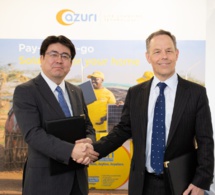 Plus de 15 milliards FCFA d’Azuri Technologies pour accélérer la transition de l'Afrique vers une énergie propre Plus de 15 milliards FCFA d’Azuri Technologies pour accélérer la transition de l'Afrique vers une énergie propre