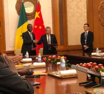 La Chine accorde un don de 25 milliards FCFA au Sénégal