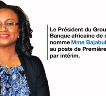 Banque africaine de développement : Bajabulile "Swazi" Tshabalala nommée première vice-présidente par intérim Banque africaine de développement : Bajabulile "Swazi" Tshabalala nommée première vice-présidente par intérim