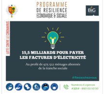 pandémie coronavirus-covid19 au sénégal : 15,5 milliards de l'Etat pour payer les factures d'électricité des ménages