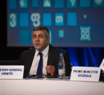 Le conseil exécutif lui renouvelle sa confiance : le secrétaire général Pololikashvili élu à la tête de l’Omt pour quatre années supplémentaires. Le conseil exécutif lui renouvelle sa confiance : le secrétaire général Pololikashvili élu à la tête de l’Omt pour quatre années supplémentaires.