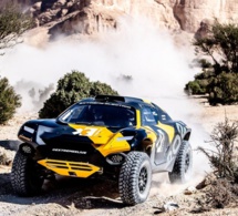 Course-Sénégal: un tout-terrain électriques Extreme E sur les routes du Lac rose