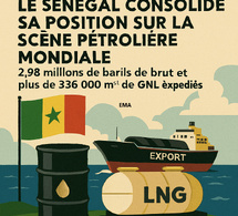 Exportations : Le Sénégal consolide sa position sur la scène pétrolière mondiale Exportations : Le Sénégal consolide sa position sur la scène pétrolière mondiale