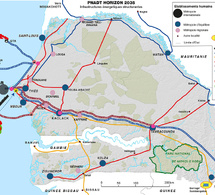 Carte des infrastructures énergétiques.