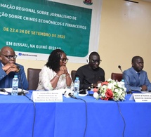 Le Directeur général du GIABA,(2ième personnalité à partir de la droite) a réaffirmé son engagement stratégique envers les médias comme partenaires clés dans la lutte contre le blanchiment de capitaux et le financement du terrorisme.   Le Directeur général du GIABA,(2ième personnalité à partir de la droite) a réaffirmé son engagement stratégique envers les médias comme partenaires clés dans la lutte contre le blanchiment de capitaux et le financement du terrorisme.