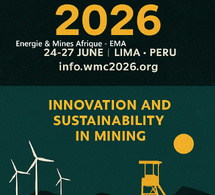 Congrès mondial des mines 2026 : une mobilisation internationale autour de l’innovation et de la durabilité