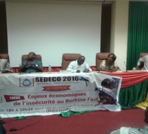 SEDECO 2016 : L’insécurité et le développement économique largement discutés